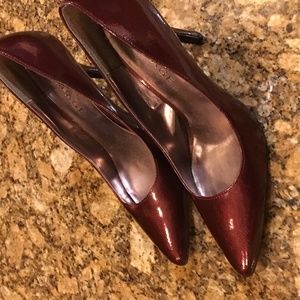 Rampage Ruby Red Pumps
